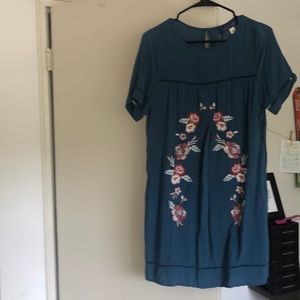 Embroidered dress